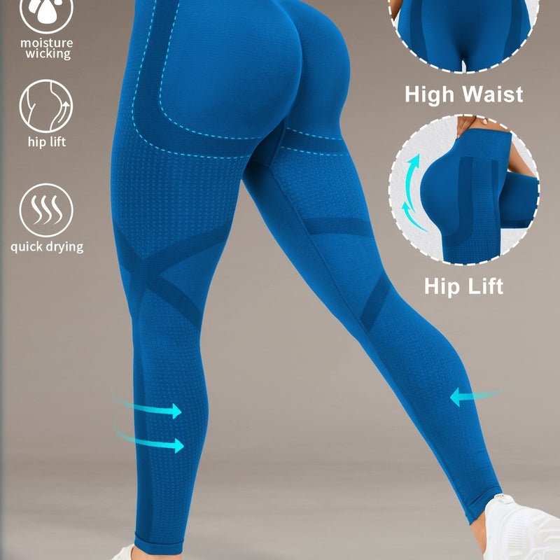 Calça Legging Feminina Cintura Alta Modeladora – Levanta Bumbum, Alta Elasticidade e Tecnologia Antissuor