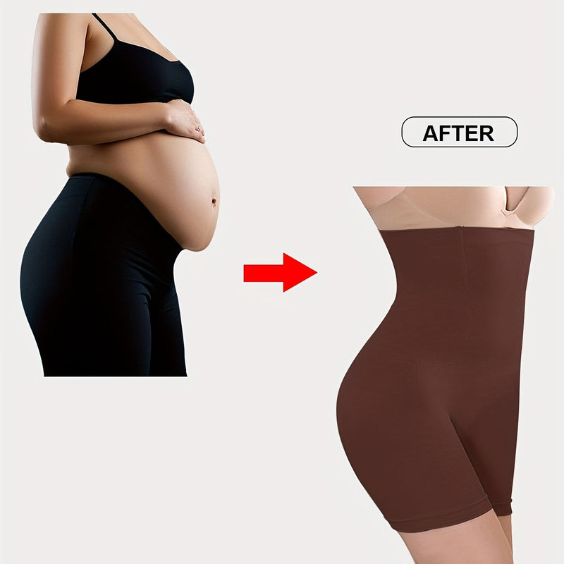 Shorts Esportivos Cintura Alta com Controle de Abdômen – Modelador de Cintura