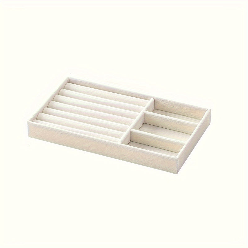 Kit 4 Organizadores de Veludo para Joias – Painel Multi-Grade