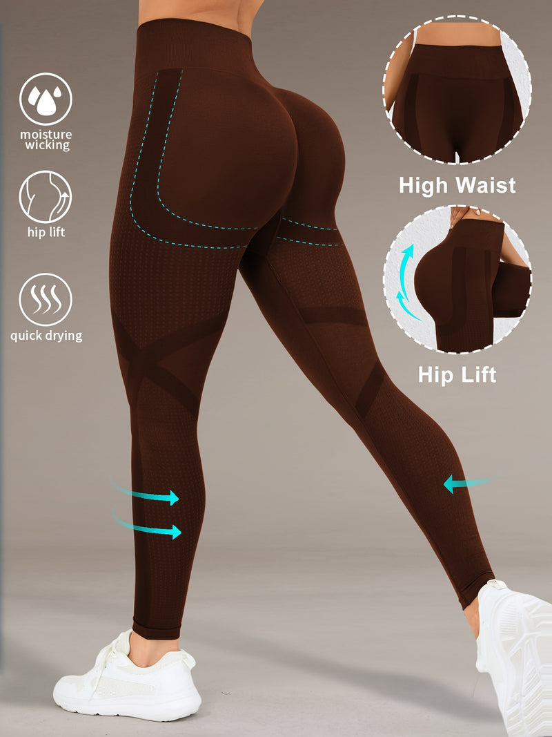 Calça Legging Feminina Cintura Alta Modeladora – Levanta Bumbum, Alta Elasticidade e Tecnologia Antissuor