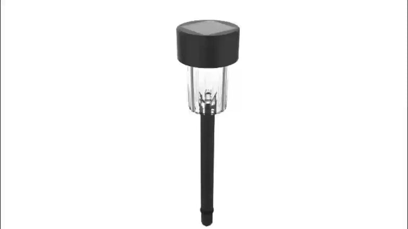 Kit 10 Luminárias Solares para Jardim – Iluminação Externa Econômica com Sensor de Luz