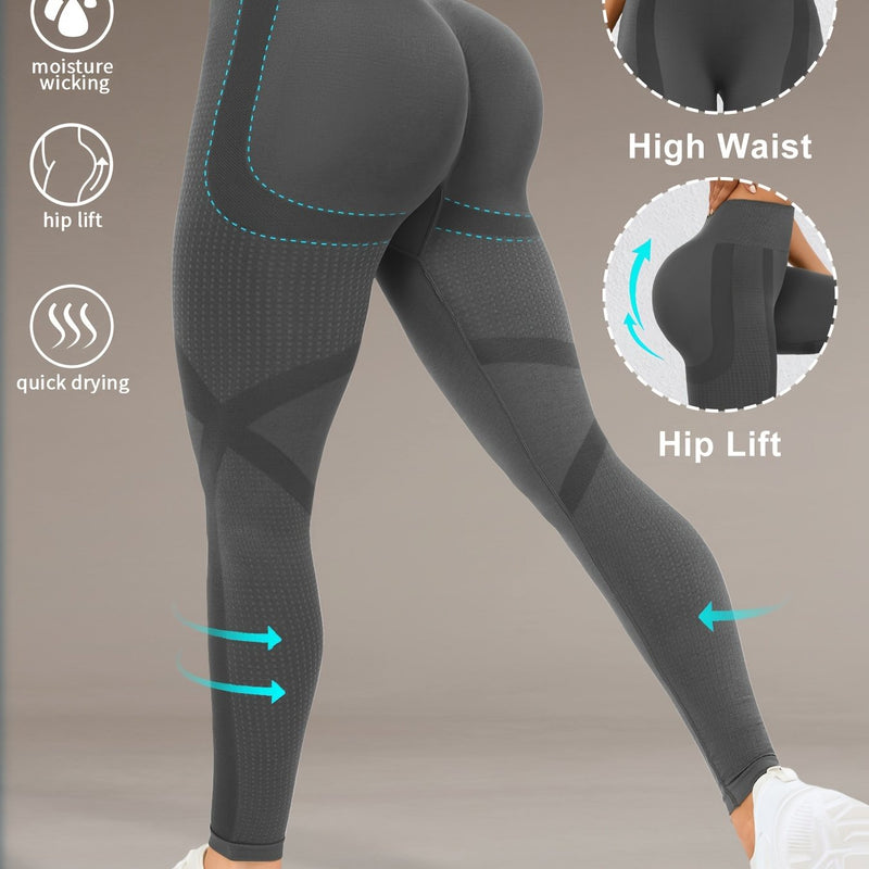 Calça Legging Feminina Cintura Alta Modeladora – Levanta Bumbum, Alta Elasticidade e Tecnologia Antissuor