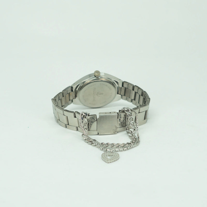 Kit Relógio Feminino Elegance e Pulseira com Pingente