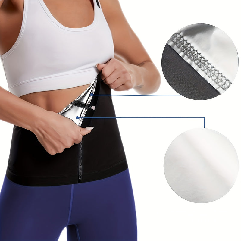 Cinta Modeladora Sauna – Queimadora de Gordura Abdominal e Definição da Cintura