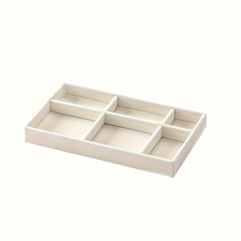 Kit 4 Organizadores de Veludo para Joias – Painel Multi-Grade