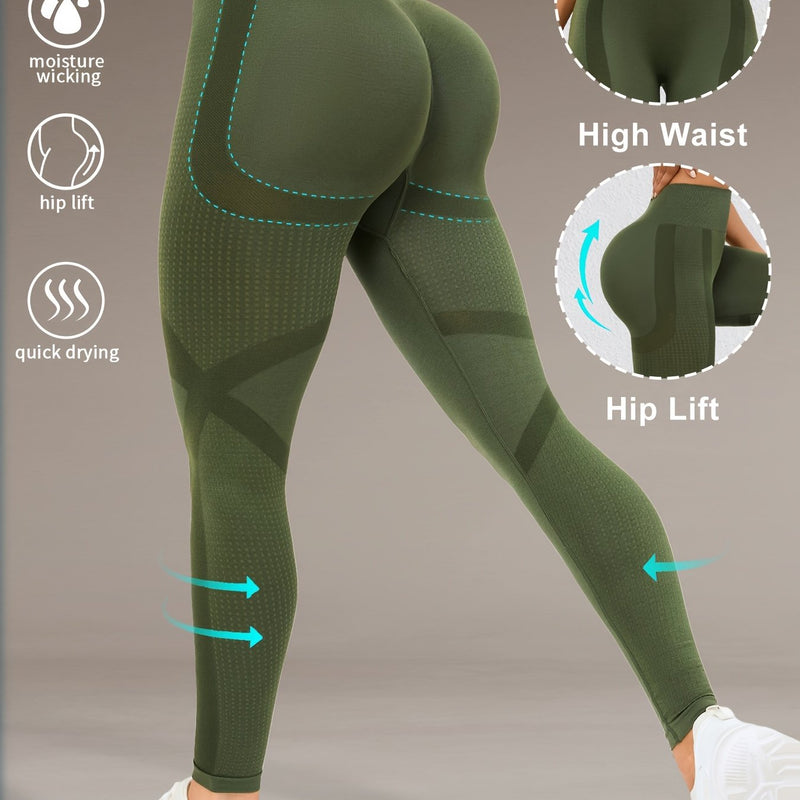 Calça Legging Feminina Cintura Alta Modeladora – Levanta Bumbum, Alta Elasticidade e Tecnologia Antissuor